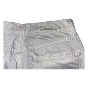Current/Elliot mens off white denim pants Size 28